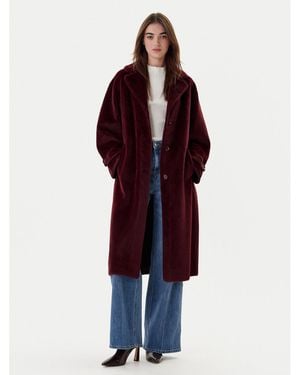 Dixie Pelzmantel K330Y009A Regular Fit - Rot