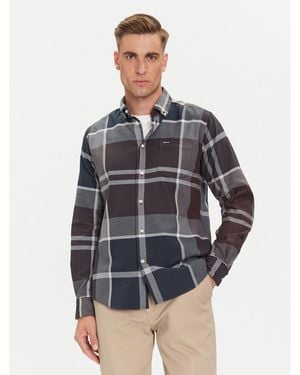 Barbour Hemd Dunoon Msh4980Tn38 Regular Fit - Blau