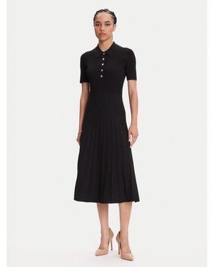 MICHAEL Michael Kors Strickkleid Mt5834F33D Regular Fit - Schwarz
