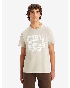 Levi's T-Shirt Graphic 22491-1490 Standard Fit - Weiß