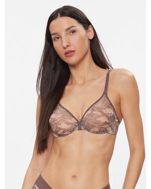 Gossard Bralette-Bh Glossies Snake 13011 - Grau