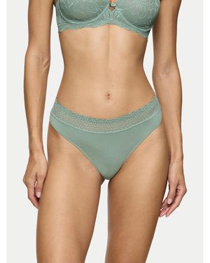 Triumph Stringtanga Feel Of Modal 10219764 - Blau