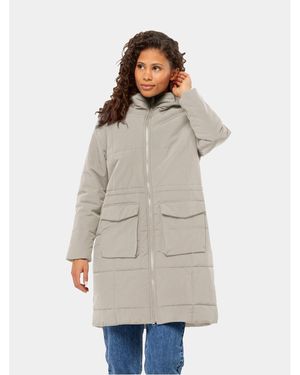 Jack Wolfskin Winterjacke Frost Parka 1207361 Regular Fit - Grau