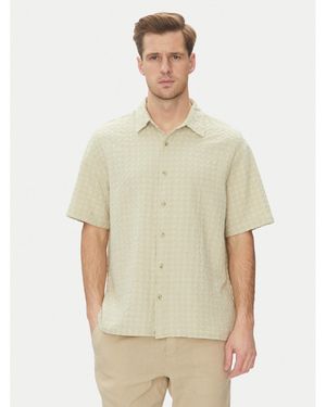 Jack & Jones Hemd Dobby 12277184 Relaxed Fit - Natur