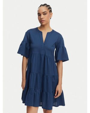 Weekend by Maxmara Kleid Für Den Alltag Saggina 2615621042 Regular Fit - Blau