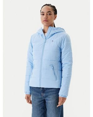 Tommy Hilfiger Übergangsjacke Dw0Dw20959 Slim Fit - Blau
