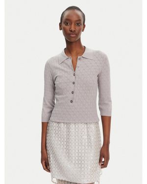 ROTATE BIRGER CHRISTENSEN Pullover 113785039 Slim Fit - Weiß