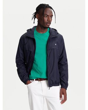 Benetton Übergangsjacke 2Vdwun06A Regular Fit - Blau