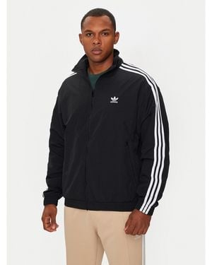 adidas Sweatshirt Adicolor Firebird It2491 Loose Fit - Schwarz
