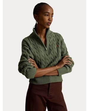 Polo Ralph Lauren Pullover 211963467508 Regular Fit - Grün
