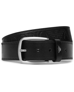 Emporio Armani Gürtel Em007190 Af29179 Uc001 - Schwarz