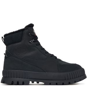 Palladium Schnürstiefeletten Pallashock Warm Wp 74351-060-M - Blau