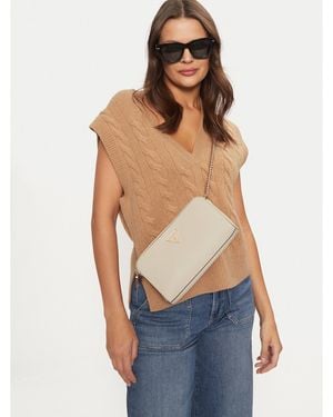 Guess Handtasche Hwvg94 93120 Écru - Blau