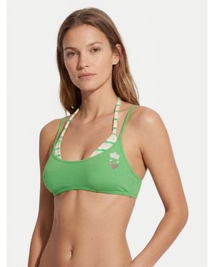 Roxy Bikini-Oberteil Bralette Erjx305733 - Grün