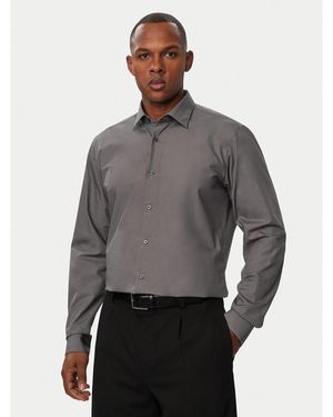 HUGO Hemd Valerio 50519812 Modern Fit - Grau
