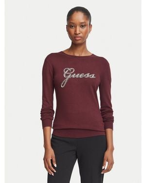 Guess Pullover W6Br53 Z1454 Regular Fit - Rot