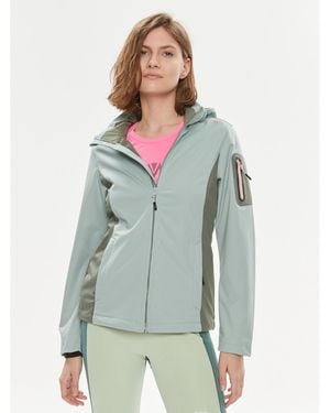 CMP Regenjacke 39A5016 Grün Regular Fit