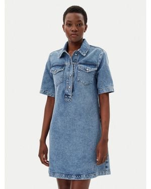 Liu Jo Jeanskleid Ua5191 D4990 Regular Fit - Blau