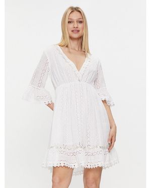 ICONIQUE Sommerkleid Giorgia Ic24-002 Regular Fit - Weiß