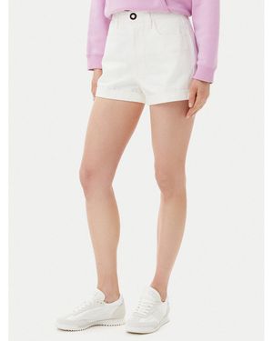 Volcom Jeansshorts Weelow B2012300 Slim Fit - Weiß