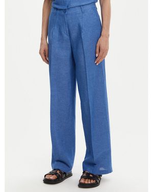 Olsen Stoffhose 14002406 Wide Leg - Blau