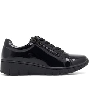 Clara Barson. Halbschuhe Claire Ws6075-16 - Schwarz