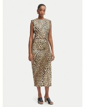 Lola Casademunt Kleid Für Den Alltag Ls2616152 Regular Fit - Braun