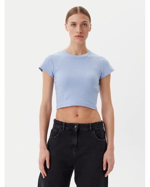 Element T-Shirt Eljkt00117 Slim Fit - Blau