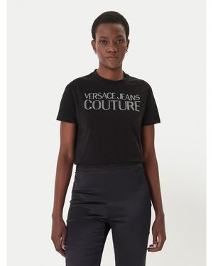 Versace Jeans Couture T-Shirt 80Haht09 Regular Fit - Schwarz
