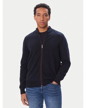 Bugatti Strickjacke 7600-25520F Regular Fit - Blau