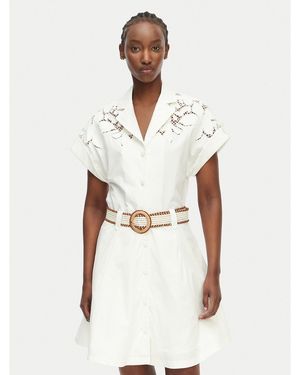 MARCIANO BY GUESS Kleid Für Den Alltag 182406 Classic Fit - Weiß