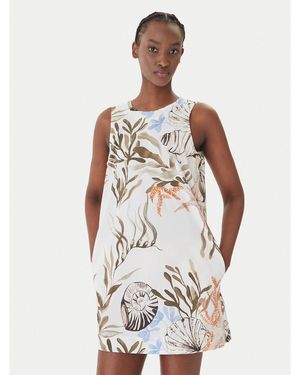 Marella Kleid Für Den Alltag Sultano 2613221322 Regular Fit - Weiß