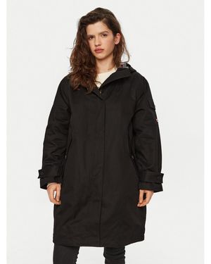 HUNTER Parka Hanley Harw0015242 Regular Fit - Schwarz
