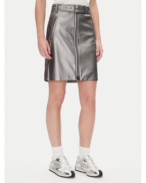 DKNY Rock Aus Kunstleder P4Jn6Xim Regular Fit - Grau