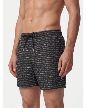 BOSS Badeshorts Danio 50566472 Regular Fit - Schwarz