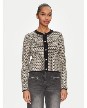 Morgan Strickjacke 251-Mesta Regular Fit - Grau