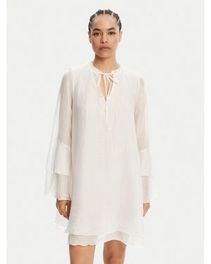 ViCOLO Sommerkleid Td0753 Regular Fit - Weiß