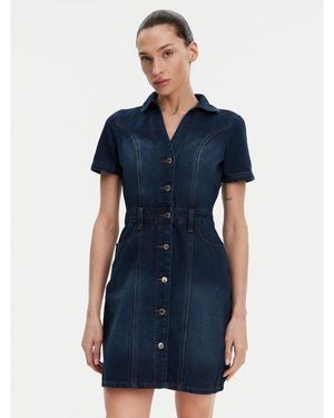 Morgan Jeanskleid 241-Rogla Regular Fit - Blau