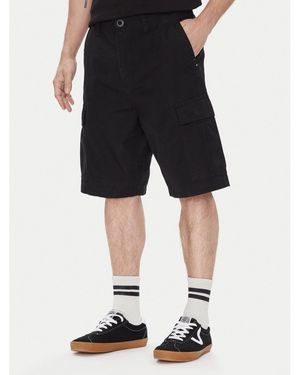 Volcom Stoffshorts Strange Tripper A0912502 Loose Fit - Schwarz