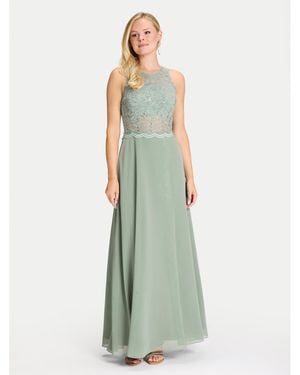 Swing Abendkleid 5Ai01400 Regular Fit - Grün