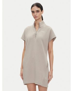 DKNY Kleid Für Den Alltag Dp5D4895 Regular Fit - Grau