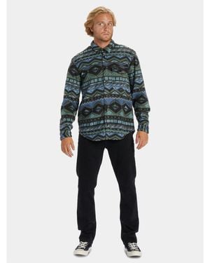 Billabong Übergangsjacke Furnace Flanell Abyft00101 Regular Fit - Blau