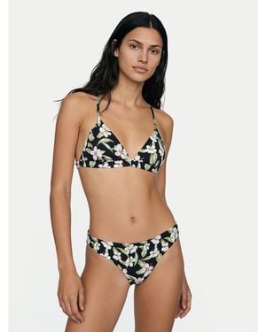 Roxy Bikini Printed Essentials Erjx203597 - Schwarz