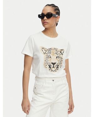 Lola Casademunt T-Shirt Ms2615009 Regular Fit - Weiß