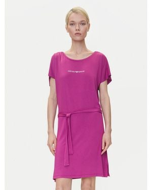 Emporio Armani Kleid Für Den Alltag Ew000783 Af12192 Ua227 Regular Fit - Lila