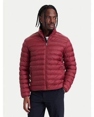 Tommy Hilfiger Übergangsjacke Mw0Mw37634 Regular Fit - Rot