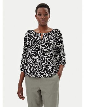 Olsen Bluse 11105072 Regular Fit - Schwarz