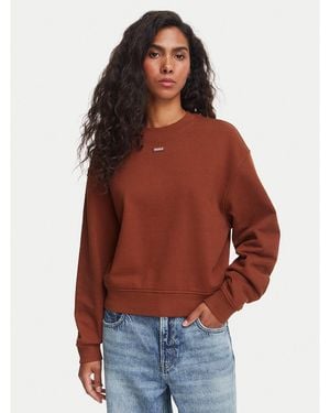 HUGO Sweatshirt Delessa 50534344 Regular Fit - Blau