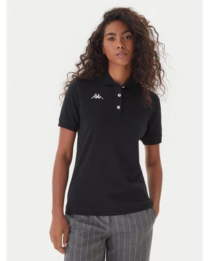 Kappa Poloshirt Logo Sharas Wss 302B3C0 Regular Fit - Schwarz