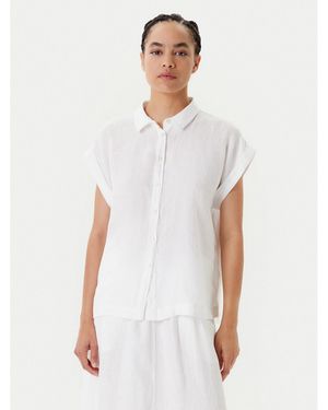 Benetton Hemd 5Bmldq06V Regular Fit - Weiß